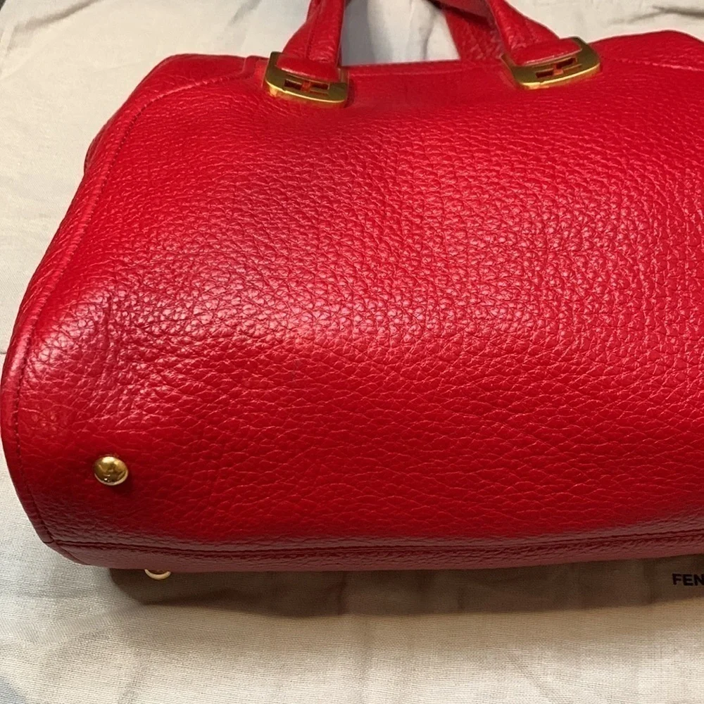 FENDI | Chameleon Leather Satchel
